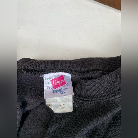 90s Vintage Christmas hand made cardigan sweater size Large. - Picture 4 of 8